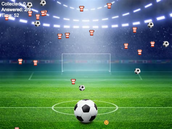 Soccer sports gaming illustration